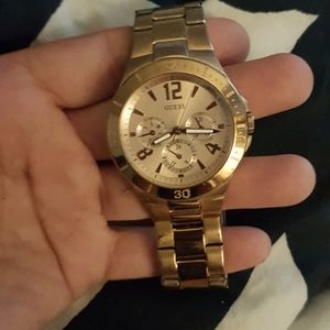 Rose Gold Guess watch